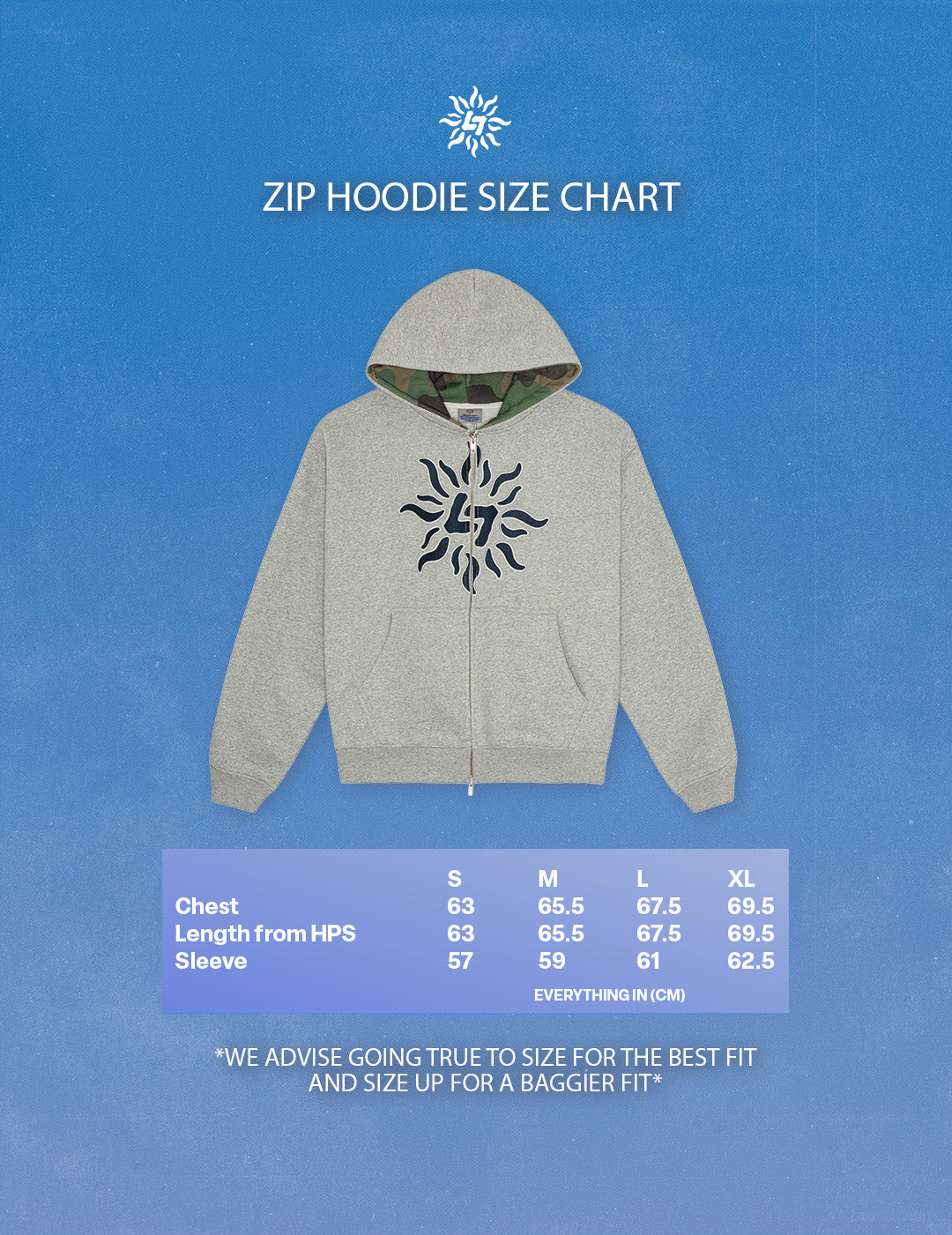 LIBITY ZIP HOODIE (GREY)