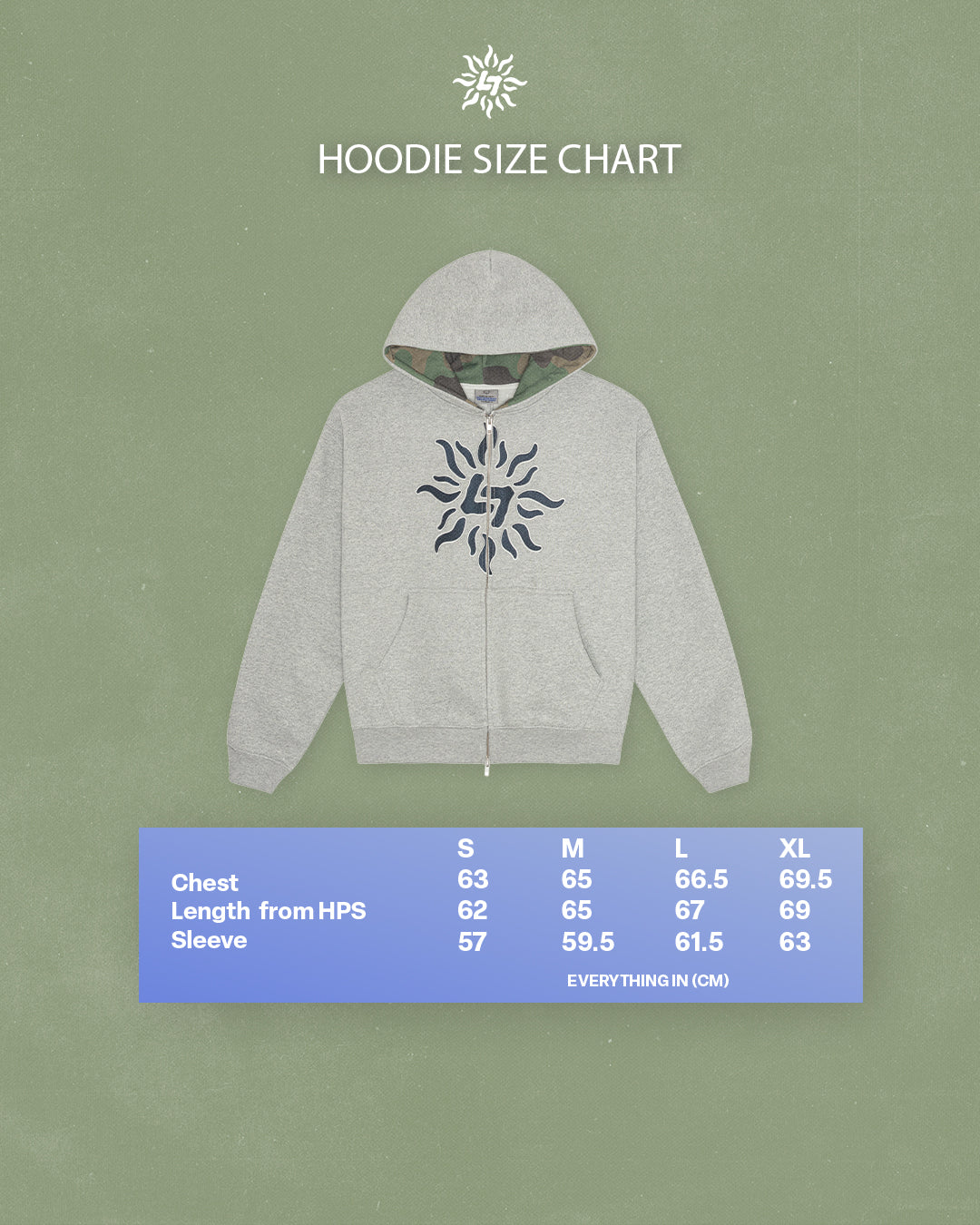 LIBITY ZIP HOODIE (CAMO)