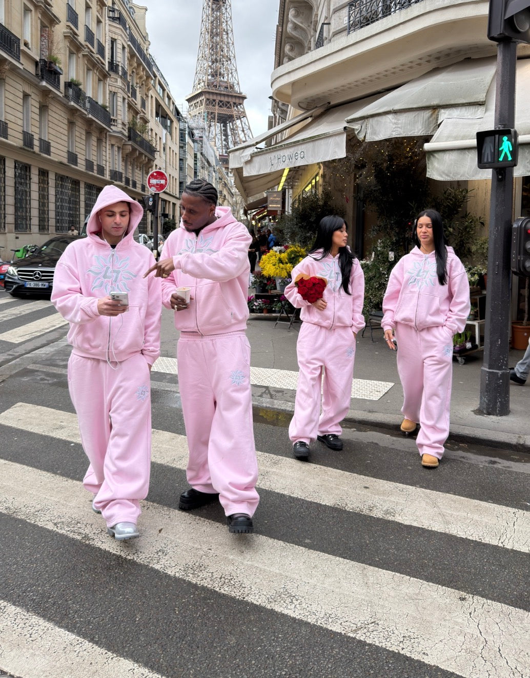 LIBITY ZIP HOODIE (PINK)