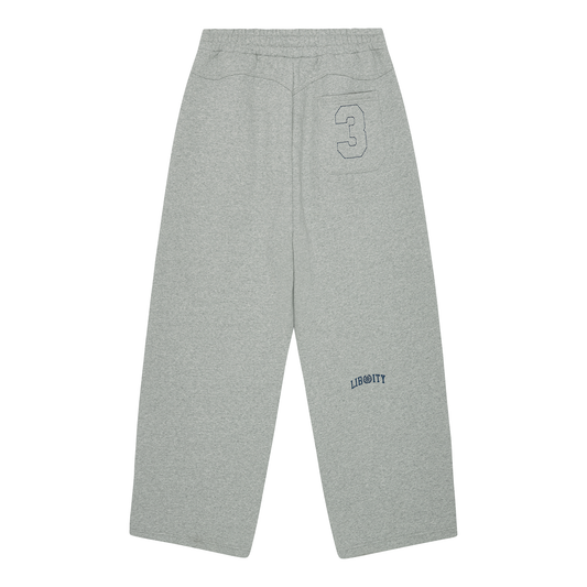 LIBITY UNCUFFED JOGGER (GREY)