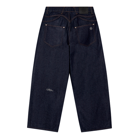 LIBITY RAW DENIM JEANS (RAW BLUE)