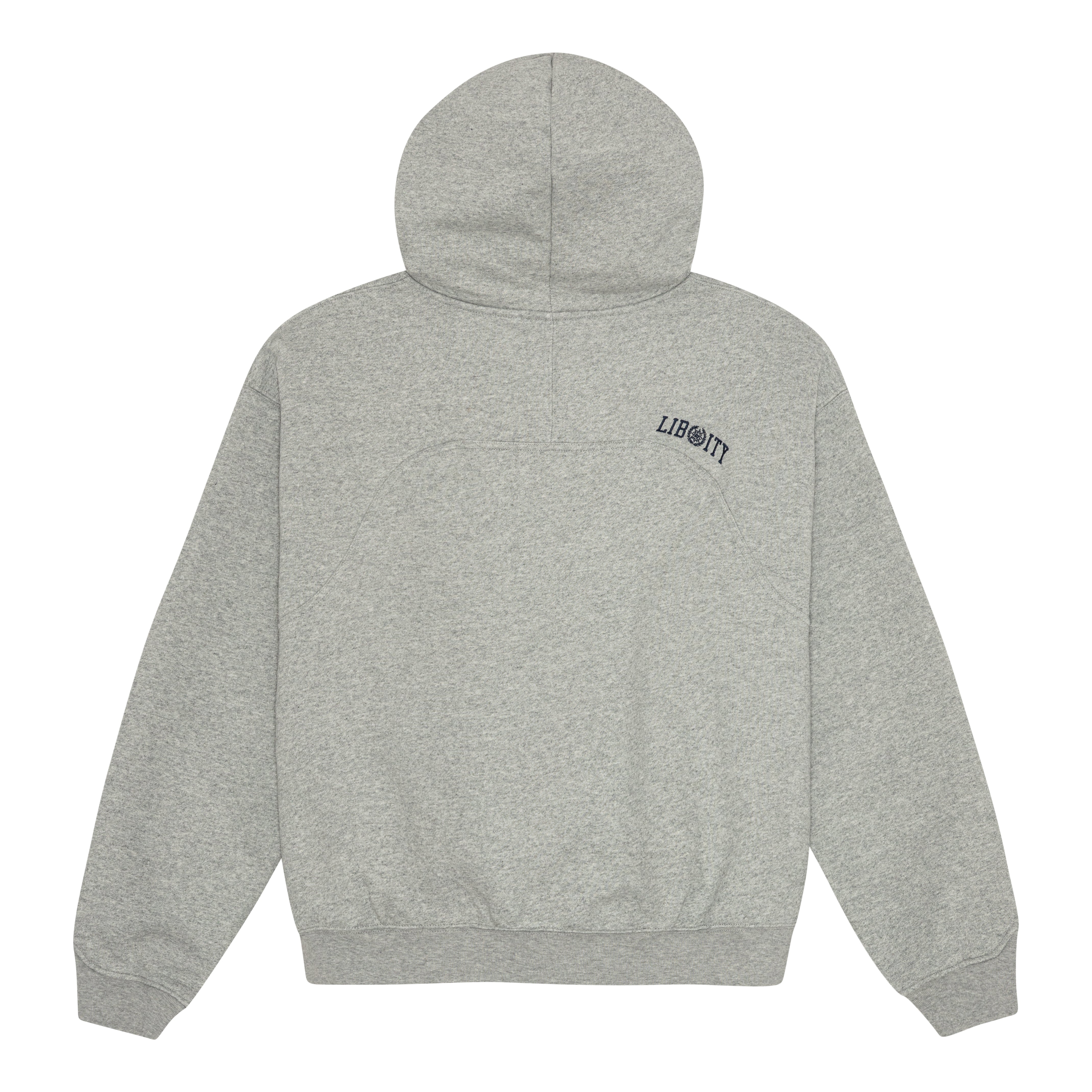 LIBITY ZIP HOODIE (GREY) – Libity