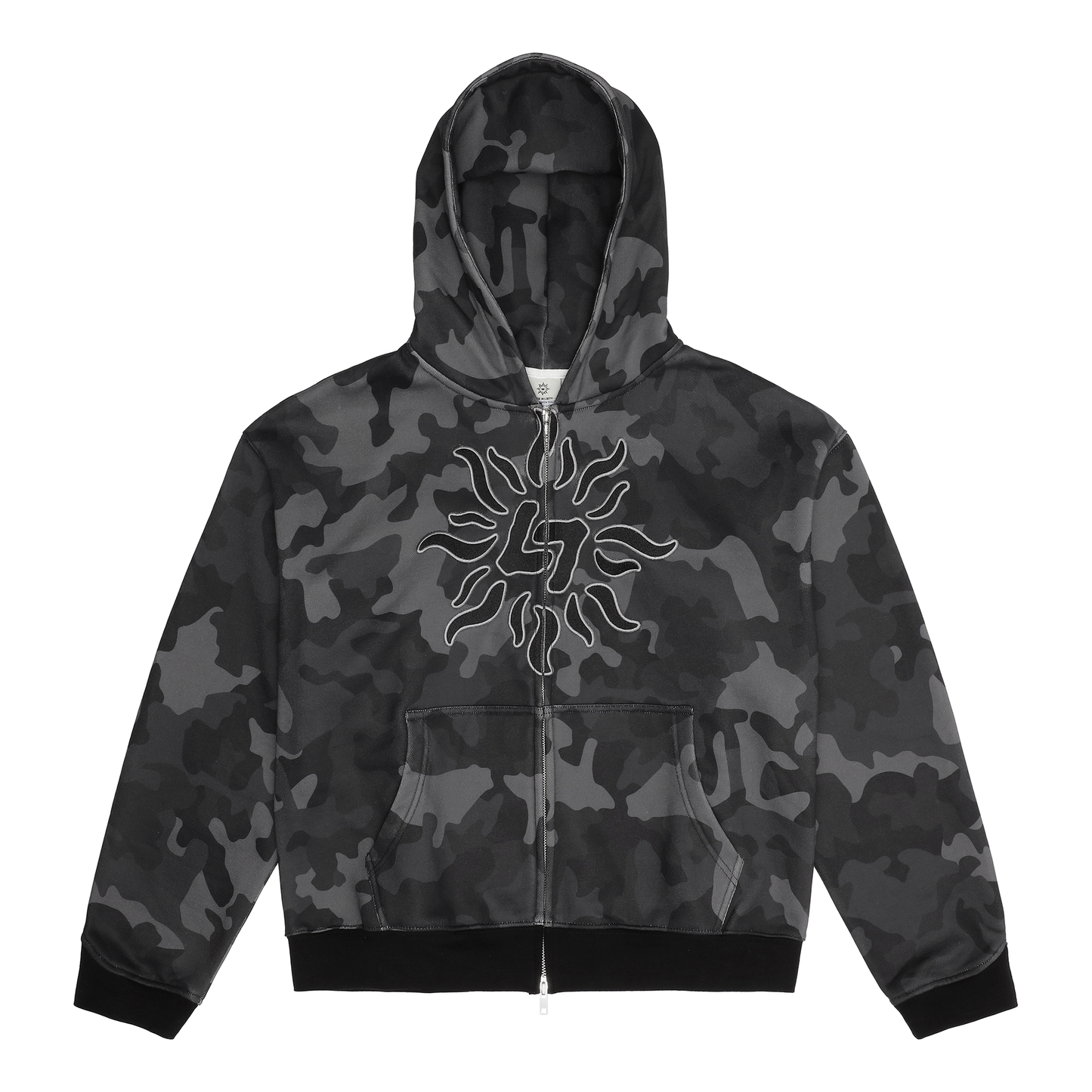 LIBITY ZIP HOODIE (DARK CAMO)