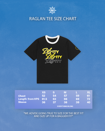 LIBITY RAGLAN TEE (BLACK)
