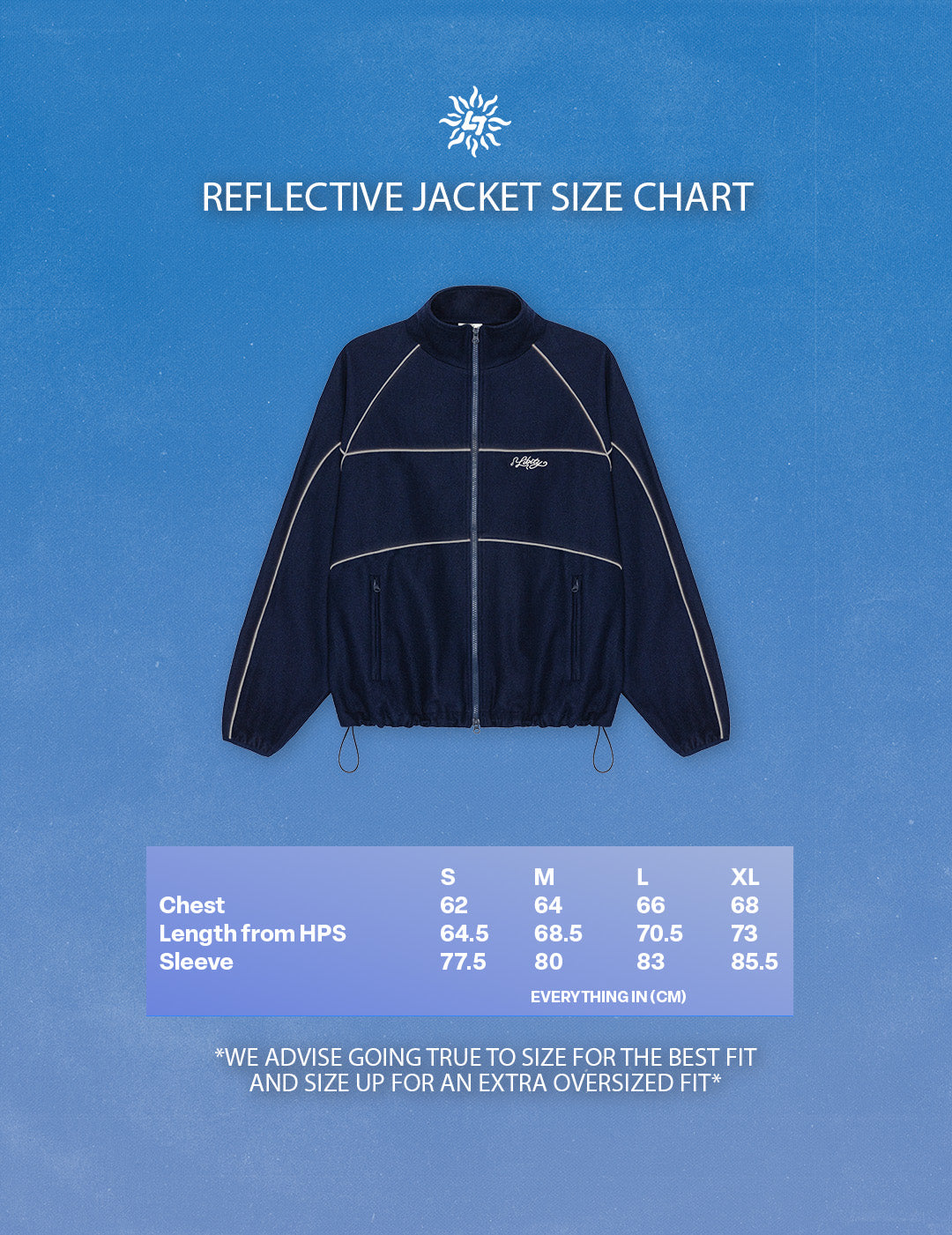 LIBITY REFLECTIVE JACKET (NAVY)