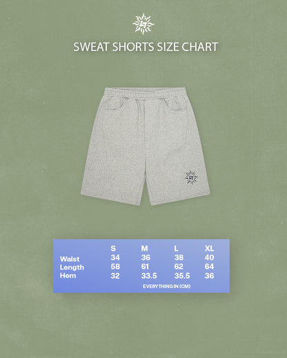 LIBITY SWEAT SHORTS (GREY)