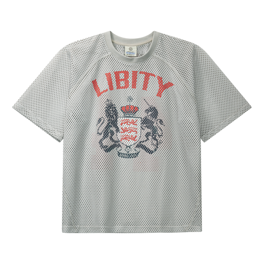 LIBITY ENGLAND MESH JERSEY (GREY)