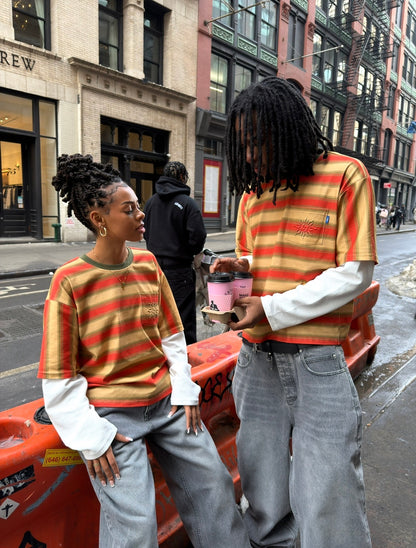 LIBITY LONGSLEEVE TEE (STRIPED)