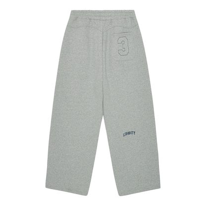 LIBITY UNCUFFED JOGGER (GREY)