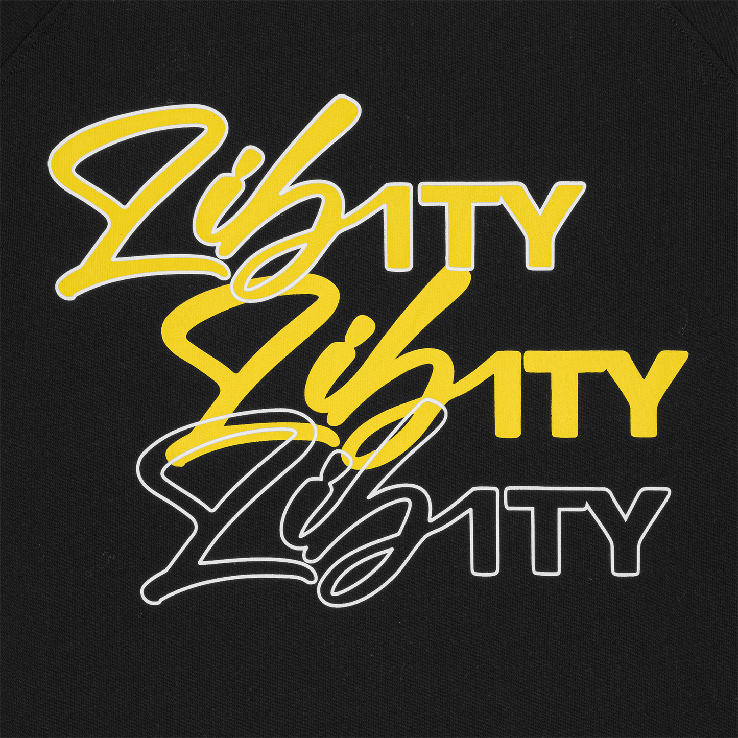 LIBITY RAGLAN TEE (BLACK)