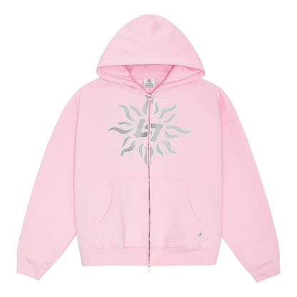 LIBITY ZIP HOODIE (PINK)