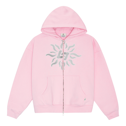 LIBITY ZIP HOODIE (PINK)