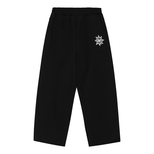 LIBITY UNCUFFED JOGGER (BLACK)
