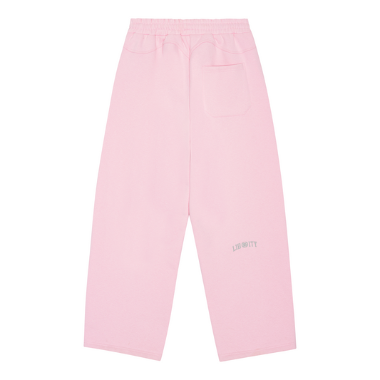 LIBITY UNCUFFED JOGGER (PINK)