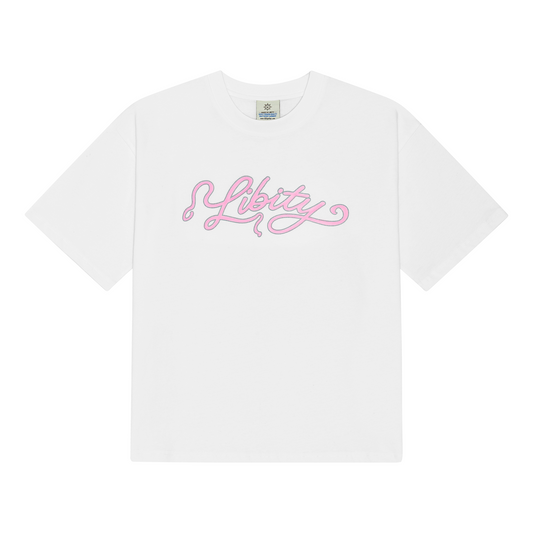 LIBITY SIGNATURE TEE (PINK)