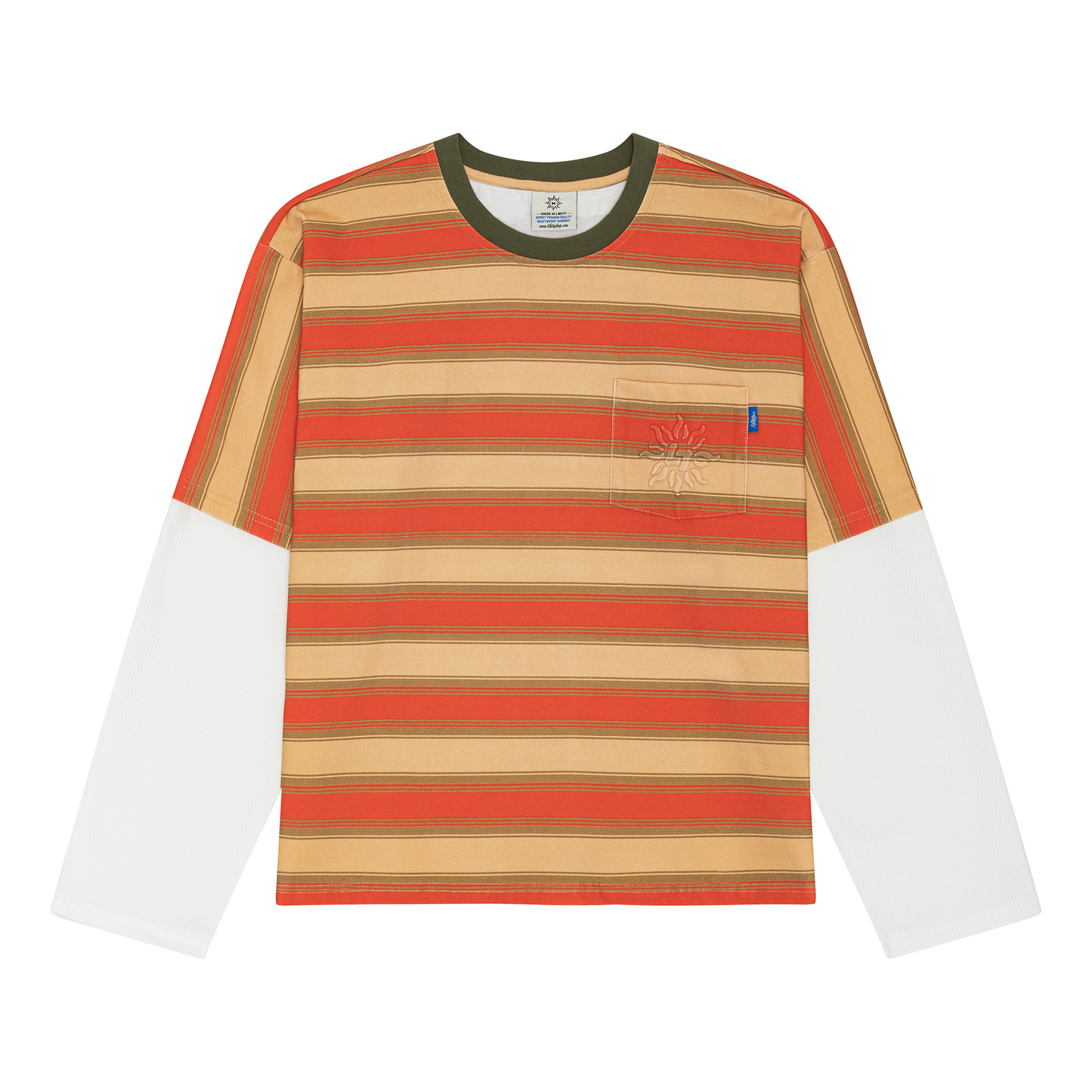 LIBITY LONGSLEEVE TEE (STRIPED)