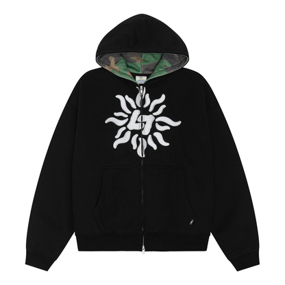 LIBITY ZIP HOODIE (CAMO)