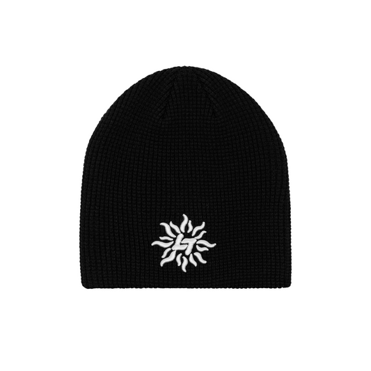 LIBITY WAFFLE BEANIE (BLACK)
