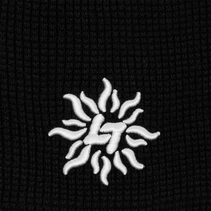 LIBITY WAFFLE BEANIE (BLACK)