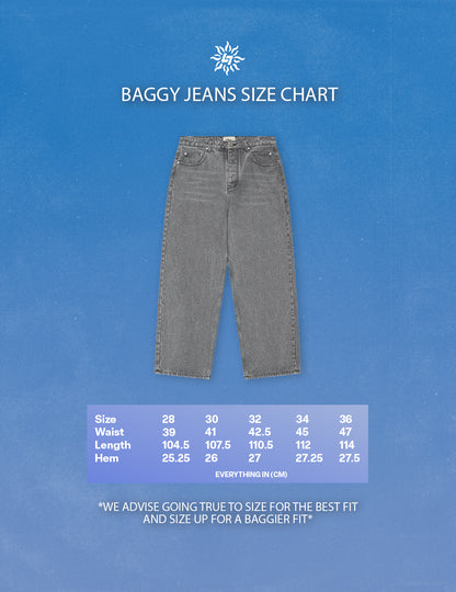 LIBITY RAW DENIM JEANS (GREY WASH)