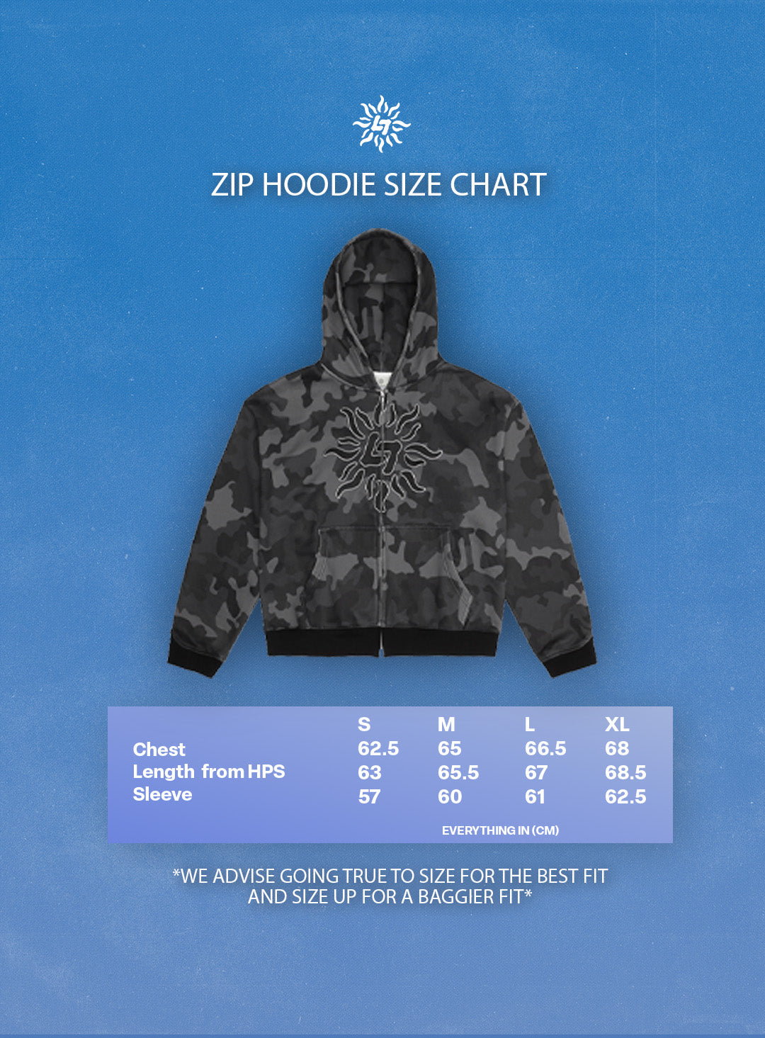 LIBITY ZIP HOODIE (DARK CAMO)