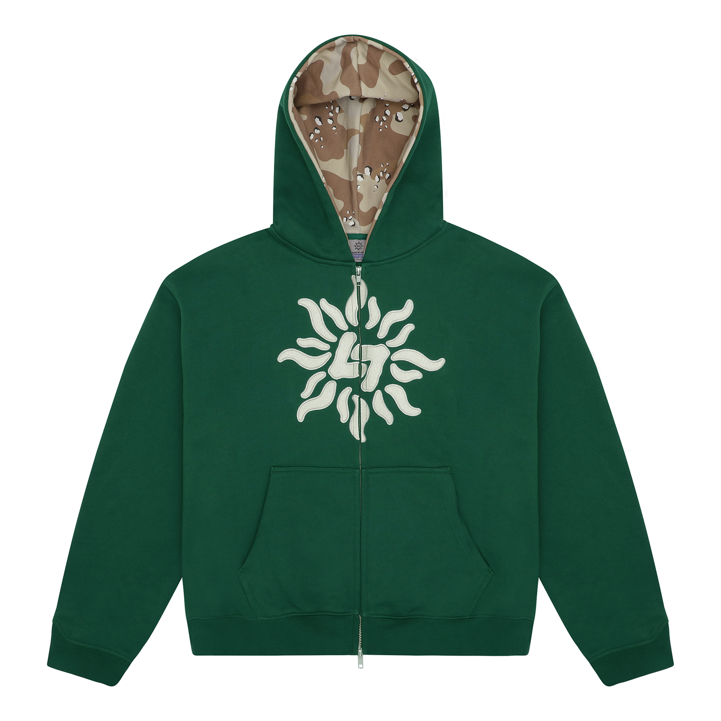 LIBITY ZIP HOODIE (DESERT CAMO)