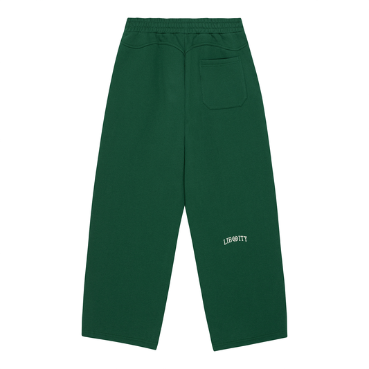 LIBITY UNCUFFED JOGGER (GREEN)
