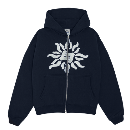 LIBITY ZIP HOODIE (NAVY)