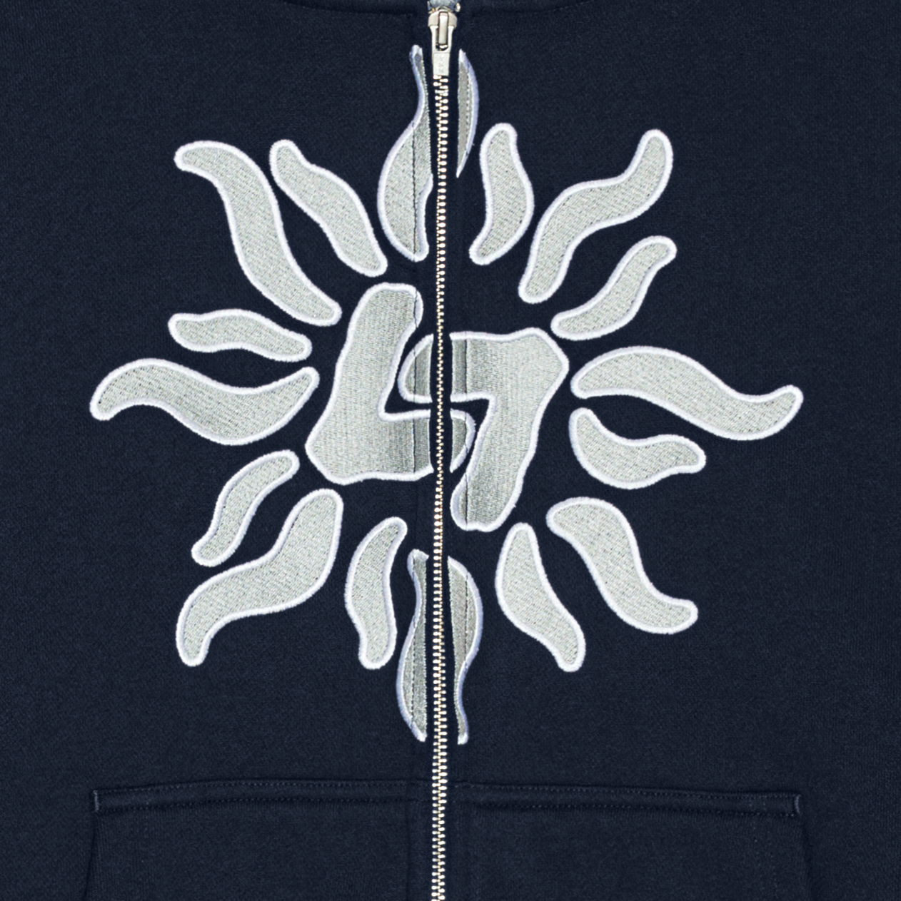 LIBITY ZIP HOODIE (NAVY)