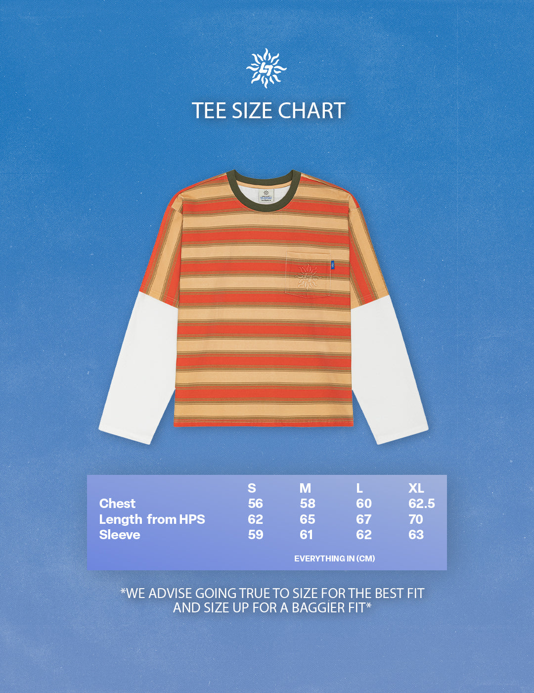 LIBITY LONGSLEEVE TEE (STRIPED)